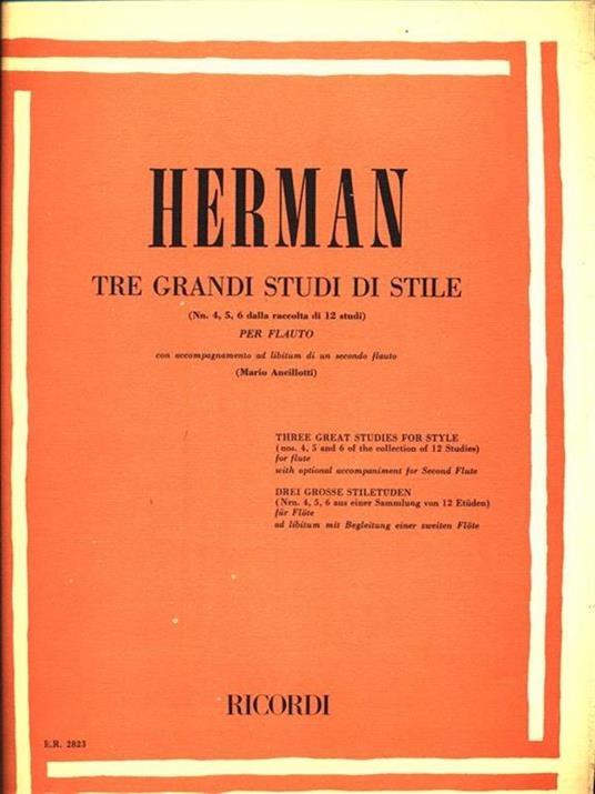 Tre grandi studi di stile - copertina