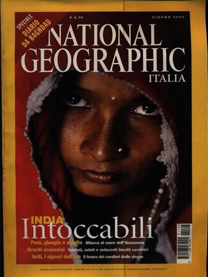 National Geographic Italia/giugno 2003 - copertina