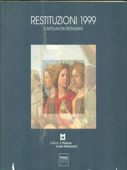 Restituzioni 1999. Capolavori restaurati - copertina