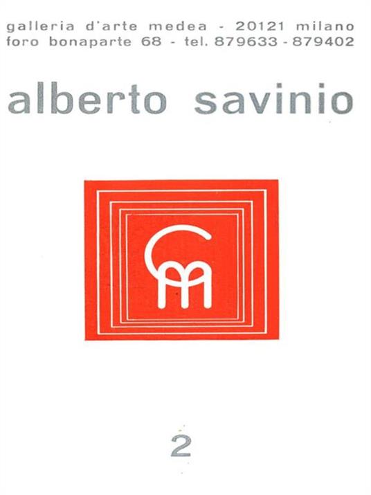 44 Opere di Alberto Savinio - copertina