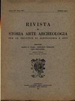 Rivista di storia arte archeologia per le province di Alessandria e Asti Annata LXX (anno 1961)