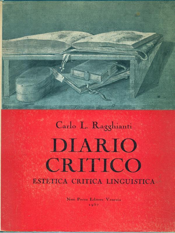 Diario critico Estetica critica linguistica
