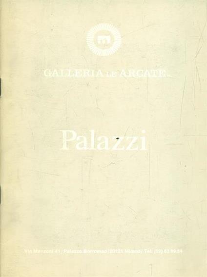 Bernardino Palazzi - copertina