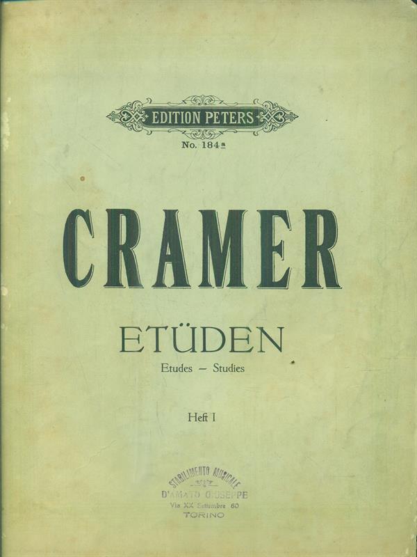 Etuden. Etudes - Studies. Heft I