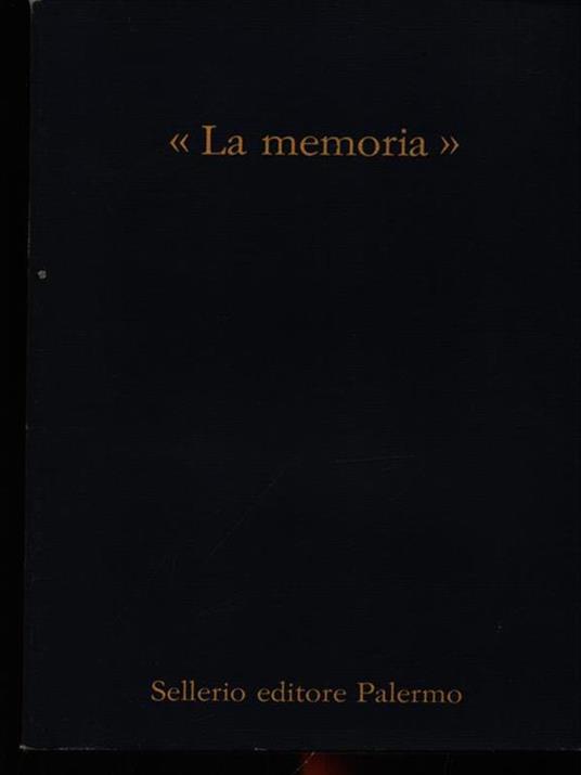 La memoria 1979-1989 - copertina