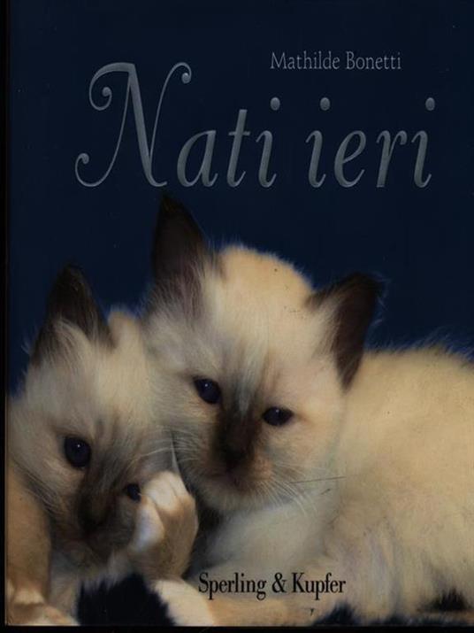 Nati ieri - Mathilde Bonetti - copertina