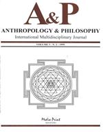 Anthropology & Philosophy. Volume 3. N. 2. 1999