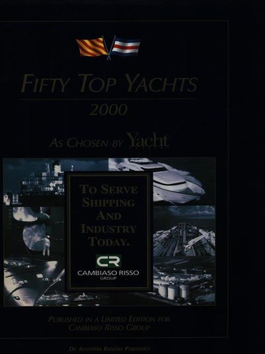 Fifty top yachts 2000 - Vincenzo Zaccagnino - copertina