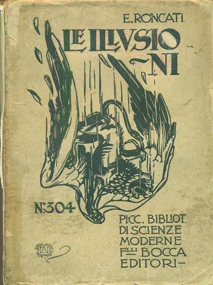 Le illusioni - Emilio Roncati - copertina