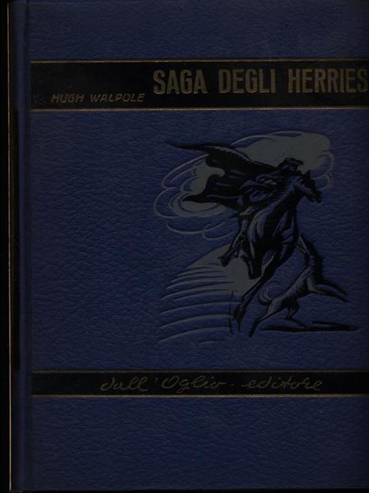 Saga degli Herries - Hugh Walpole - copertina