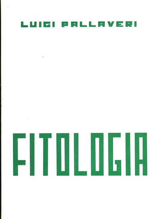 Fitologia - copertina