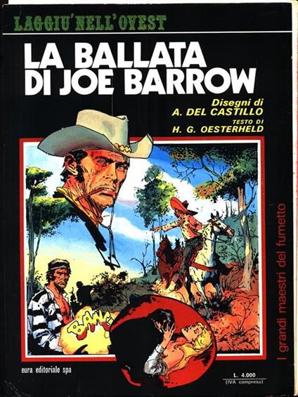 La ballata di Joe Barrow - copertina