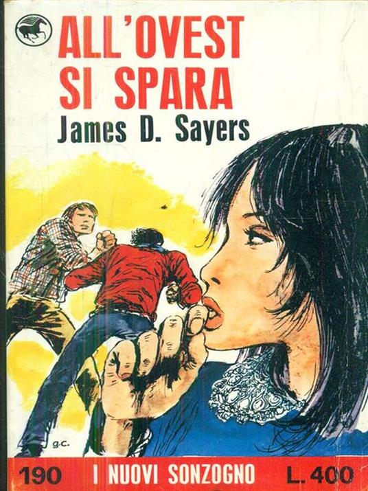 All'ovest si spara - James D. Sayers - copertina