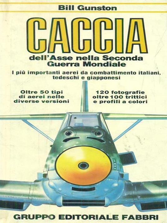 Caccia dell'asse nella Seconda Guerra Mondiale - Bill Gunston - copertina