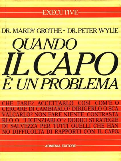 Quando il capo è un problema - copertina
