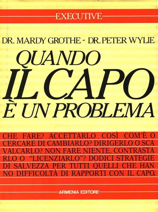Quando il capo è un problema - copertina