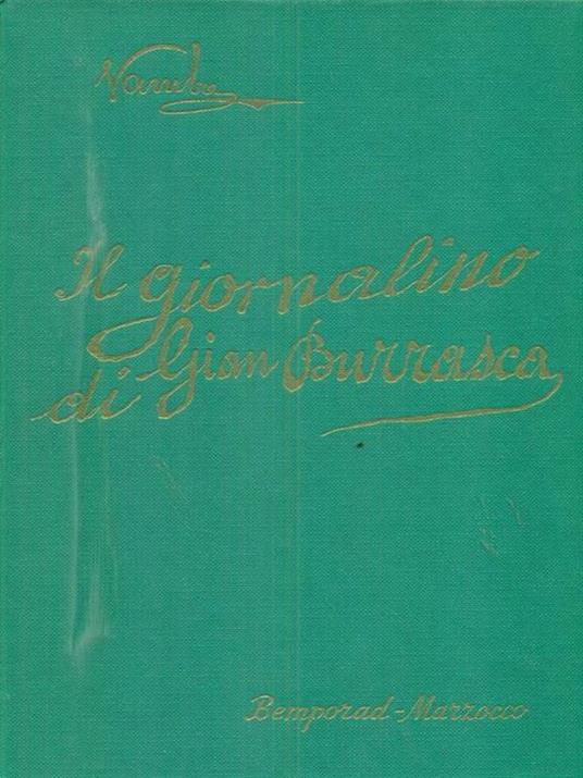 Il Giornalino di Gian Burrasca - Vamba - copertina