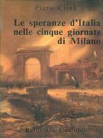 Le speranze d'Italia nelle cinque giornate di Milano