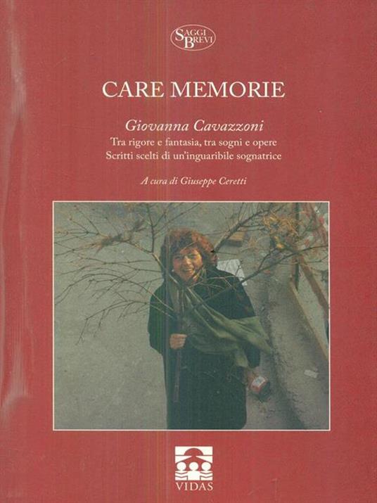 Care memorie - Giovanna Cavazzoni - copertina