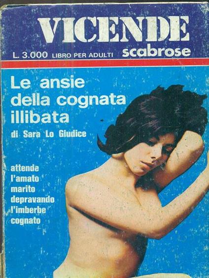 Le ansie della cognata illibata - copertina