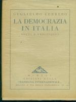 La democrazia in Italia, studi e precisioni