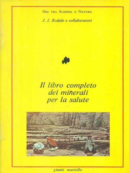 Il libro completo dei minerali per la salute - copertina