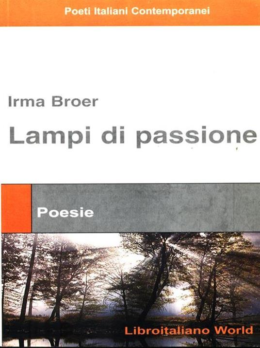 Lampi di passione - Irma Broer - copertina