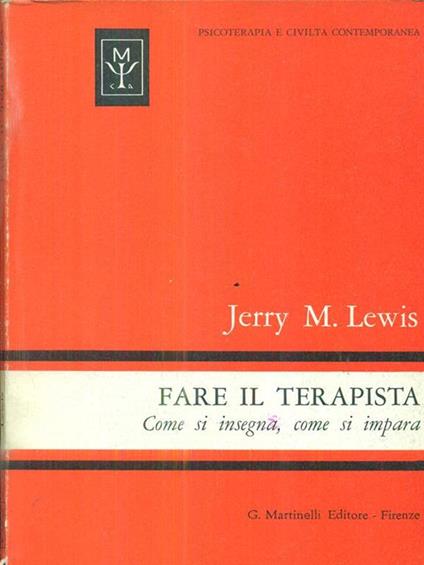 Fare il terapista - copertina
