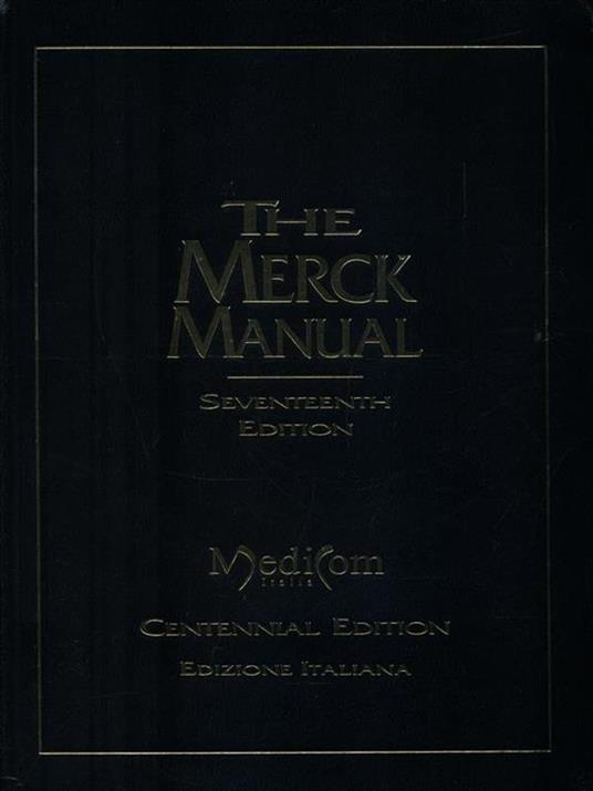 The Merck Manual - copertina