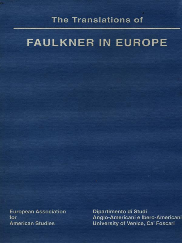 The translation of Faulkner in Europe