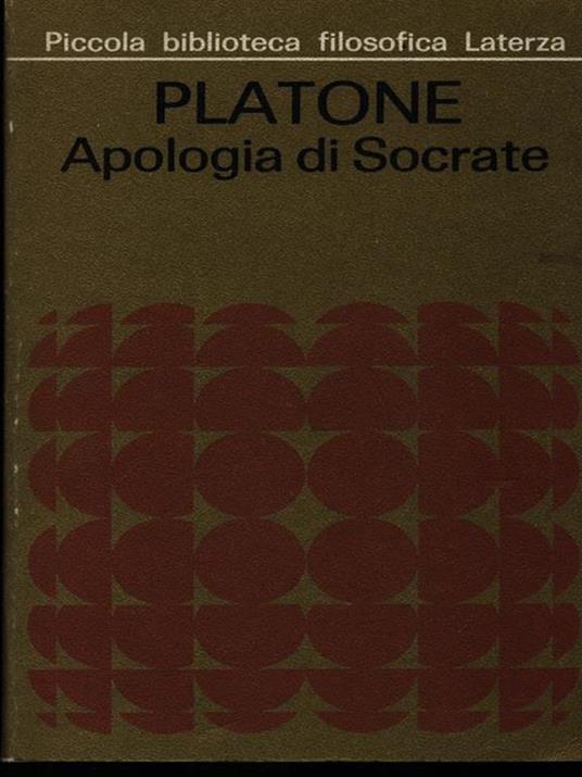 Apologia di Socrate - Platone - copertina