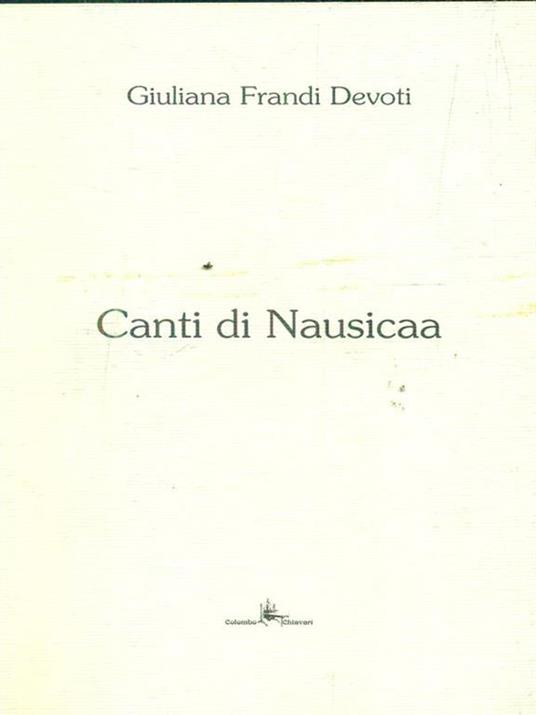 Canti di Nausicaa - copertina