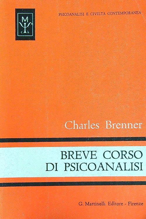 Breve corso di psicoanalisi - Charles Brenner - copertina