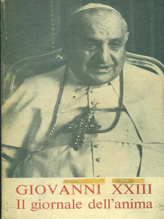 Il giornale dell'anima - Giovanni XXIII - copertina
