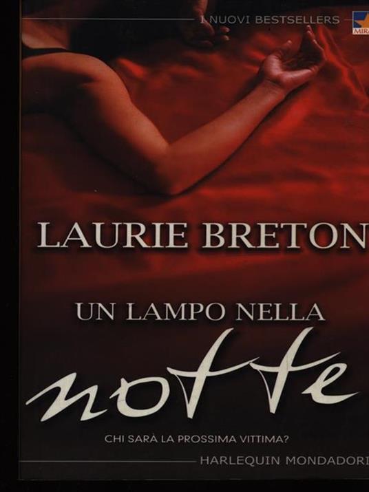 Un lampo nella notte - Laurie Breton - copertina