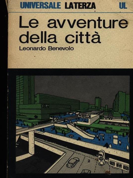 Le avventure della città - Leonardo Benevolo - copertina