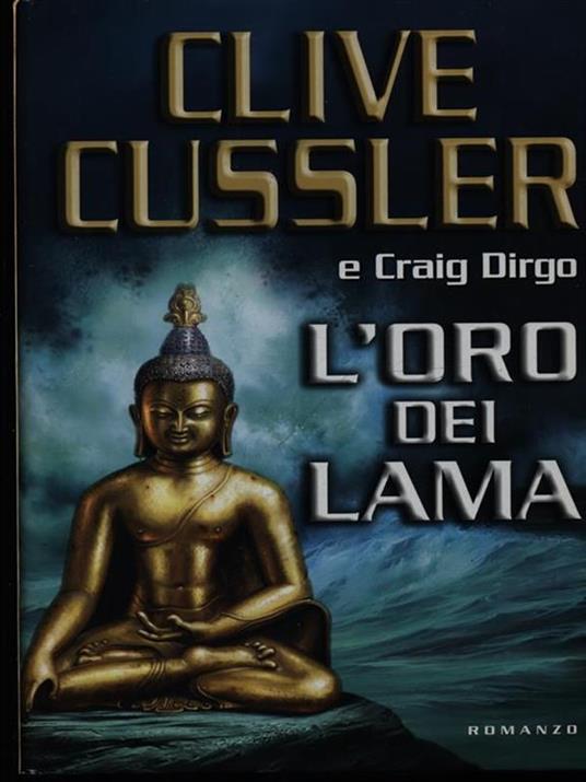 L' oro dei lama - Clive Cussler - copertina