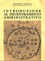 Introduzione al decentramento amministrativo