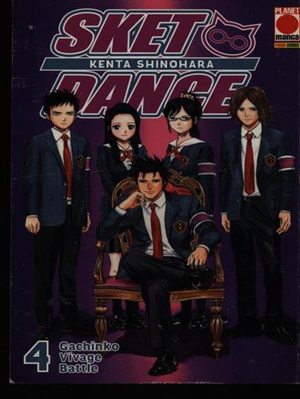Sket dance 4 - Kenta Shinohara - copertina