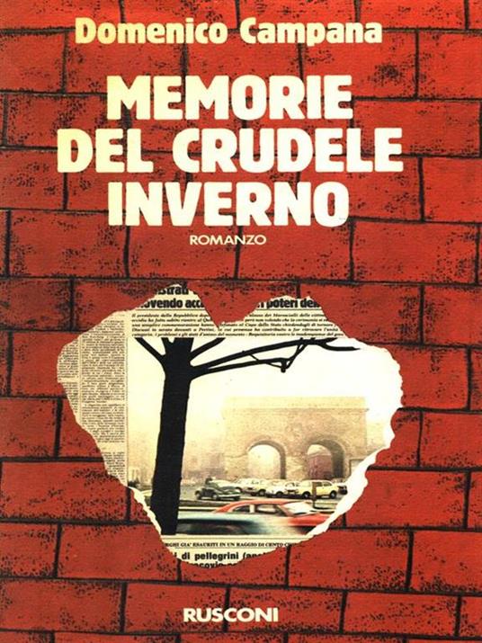 Memorie del crudele inverno - Domenico Campana - copertina