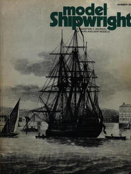 Model shipwright n. 34/december 1980 - copertina