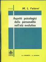 Aspetti psicologici della personalità nell'età evolutiva