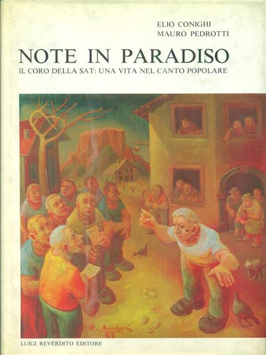 Note in paradiso: il Coro della SAT: una vita nel canto popolare - copertina