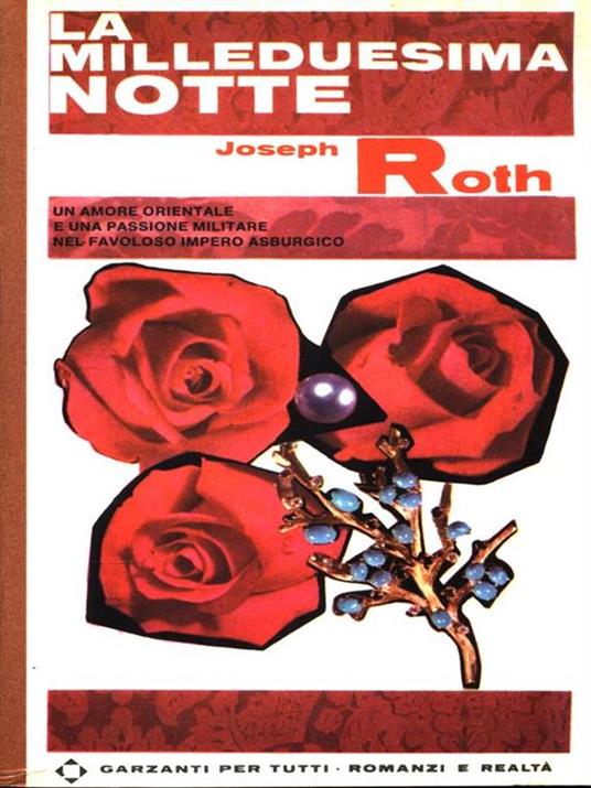 La milleduesima notte - Joseph Roth - copertina