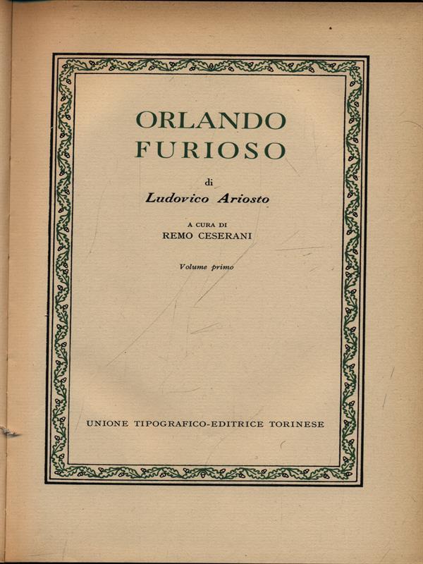 Orlando furioso 2vv