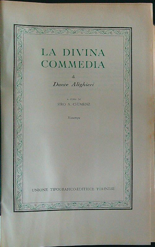 La Divina Commedia