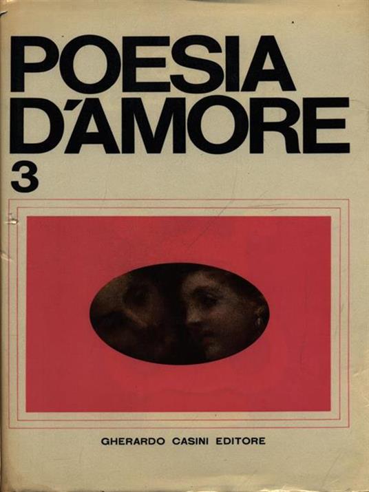 Poesia d'amore 3vv - Gugliemo Petroni - copertina
