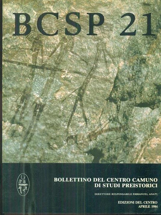 BCSP 21/ Aprile 1984 - copertina