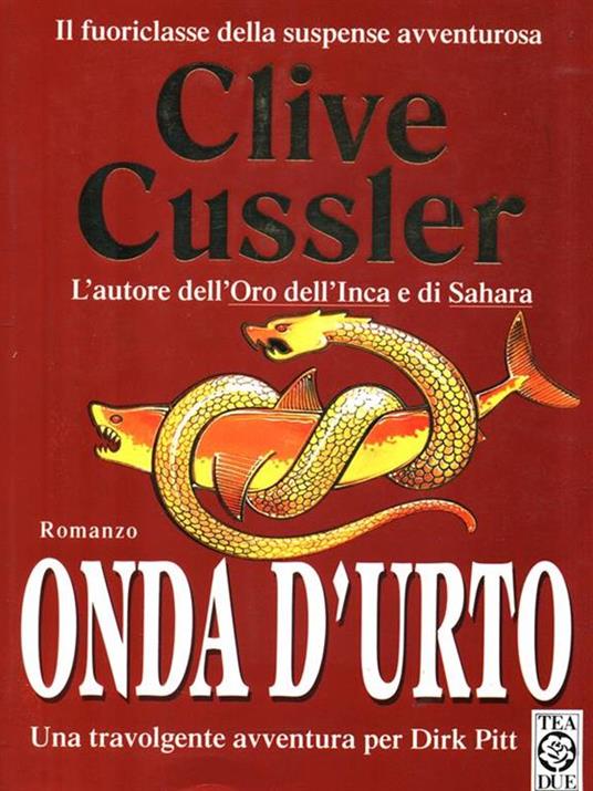 Onda d'urto - Clive Cussler - copertina