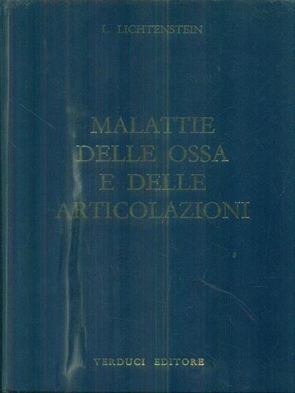 Malattie delle ossa e delle articolazioni - copertina